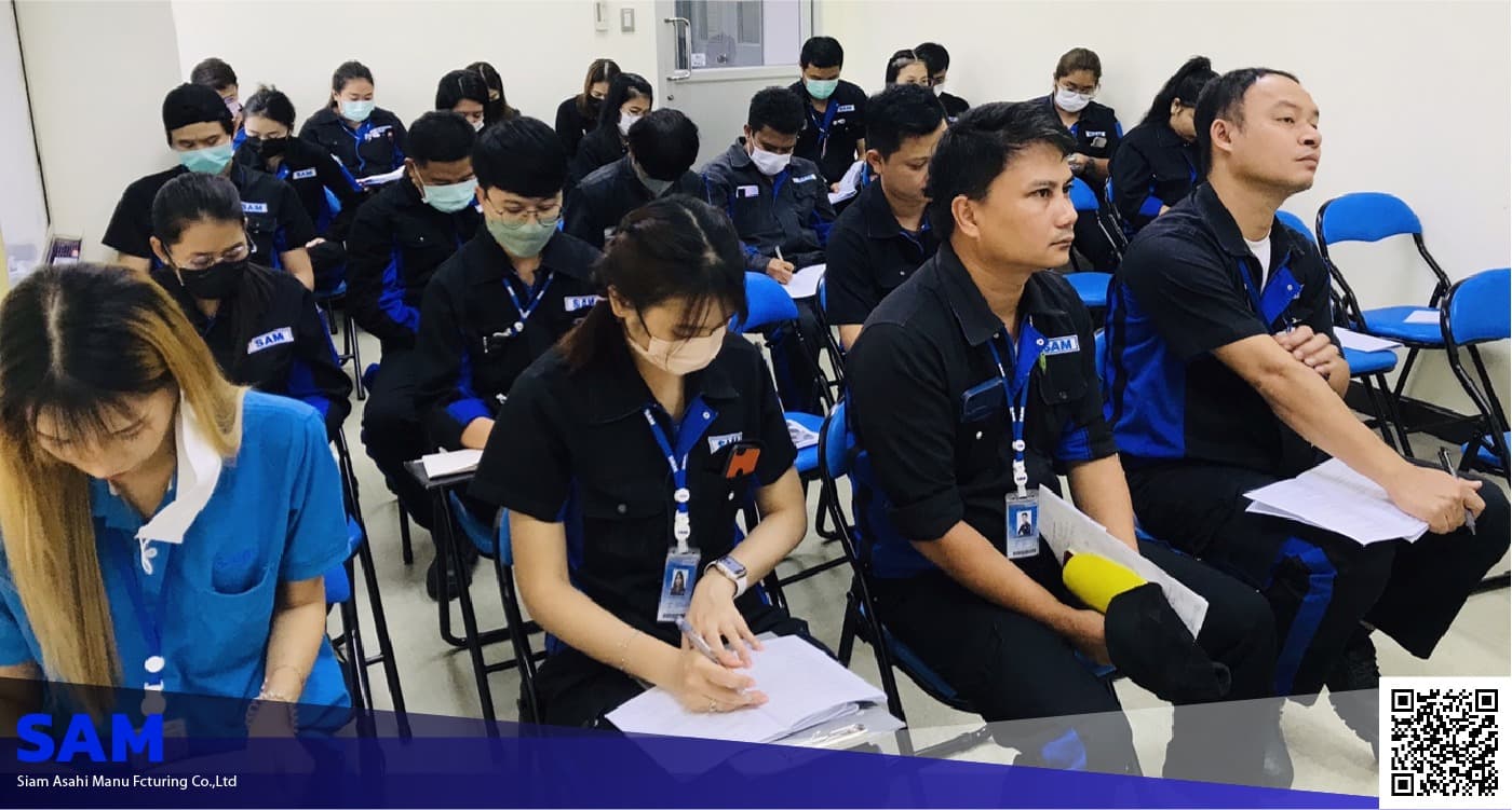 ฝึกอบรมประจำปีภายในบริษัท — 27 พ.ค. และ 10 มิ.ย. วิทยากรภายนอก — 1/4