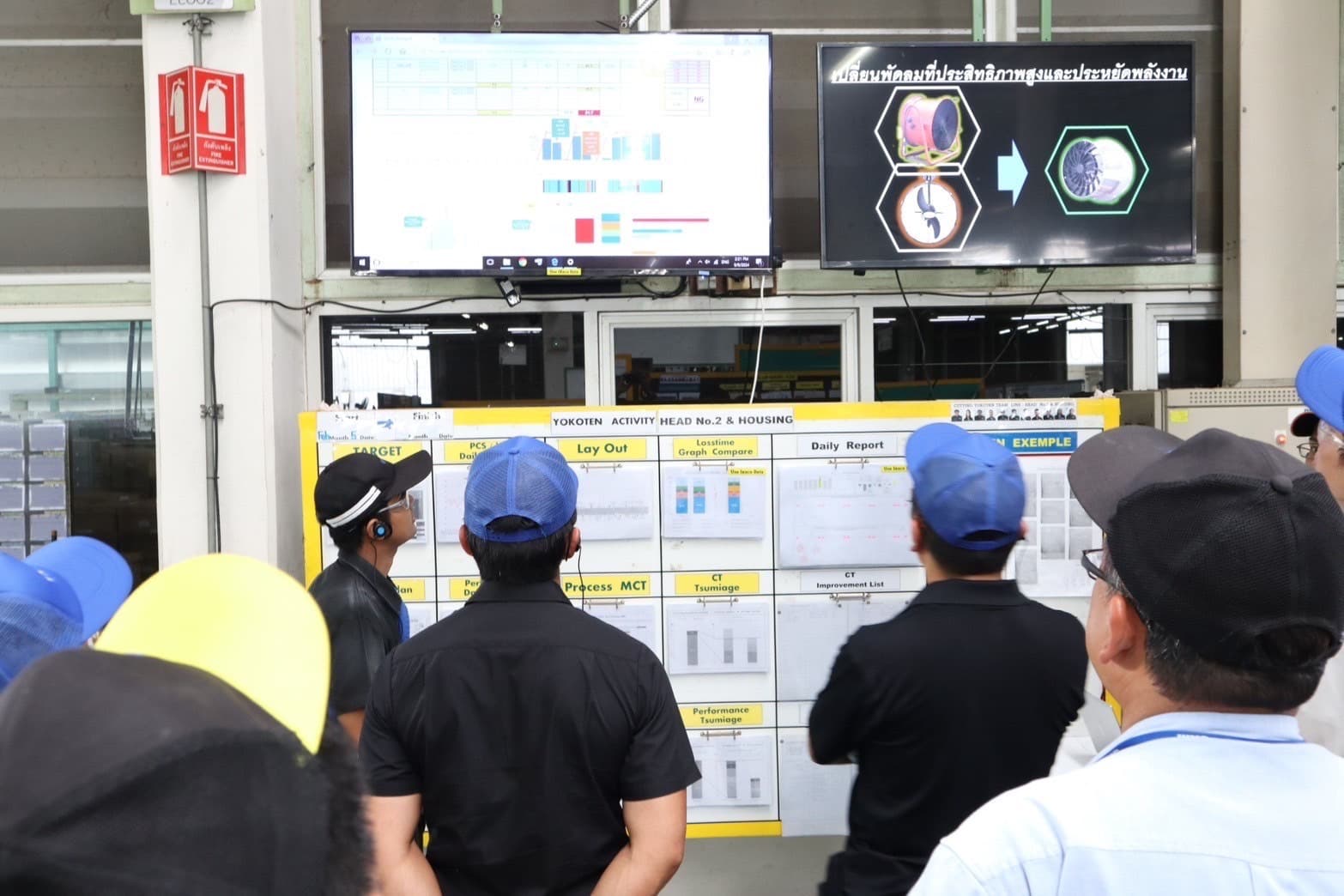 Mr. Kimura Tetsuya เยี่ยม SAM — รับฟังนำเสนอ Kaizen และ CO2 — 18/22