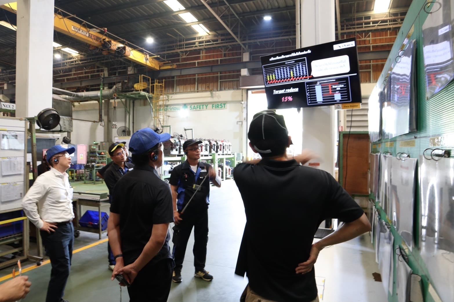 Mr. Kimura Tetsuya เยี่ยม SAM — รับฟังนำเสนอ Kaizen และ CO2 — 21/22