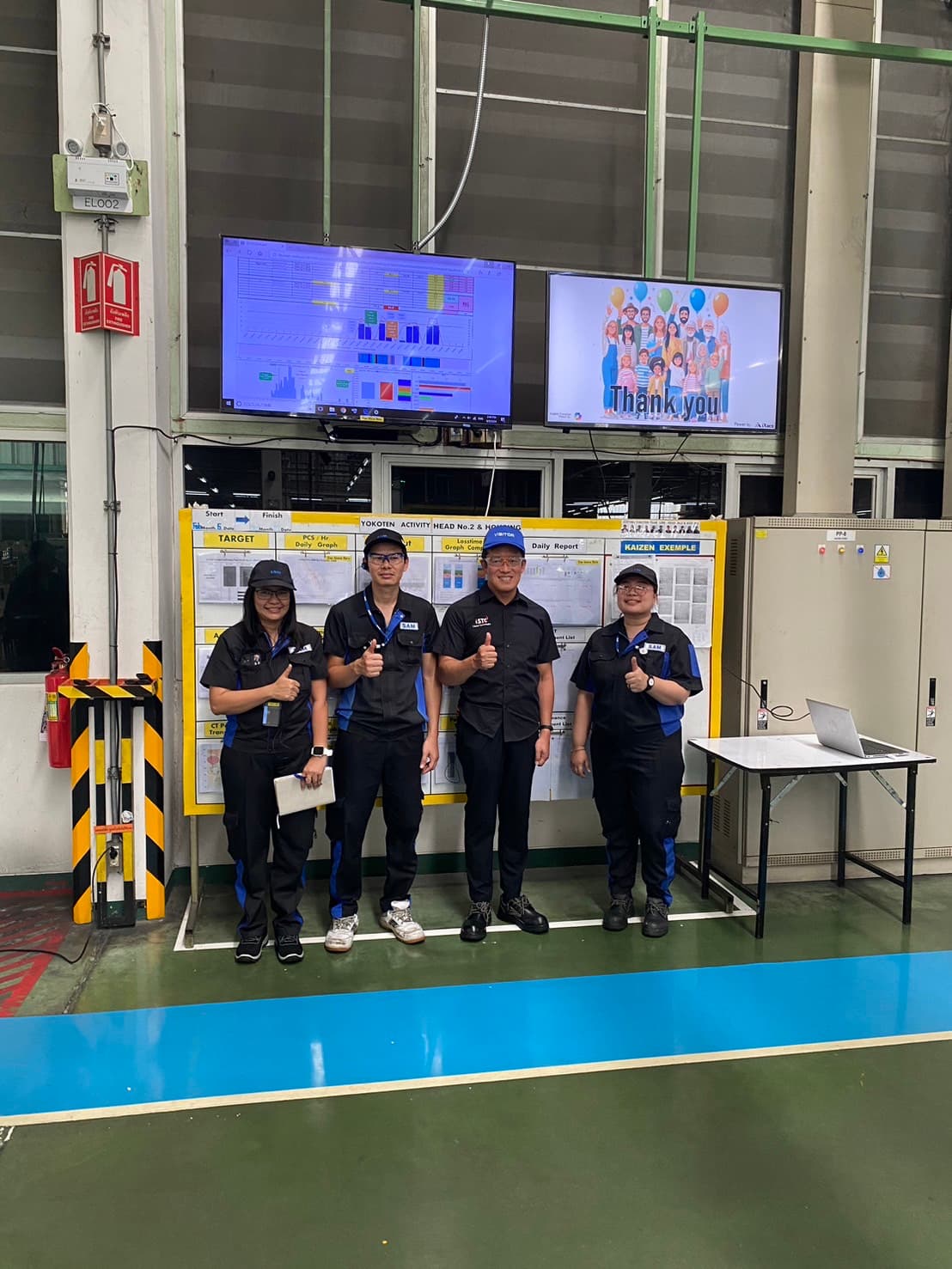 Mr. Kimura Tetsuya เยี่ยม SAM — รับฟังนำเสนอ Kaizen และ CO2 — 22/22