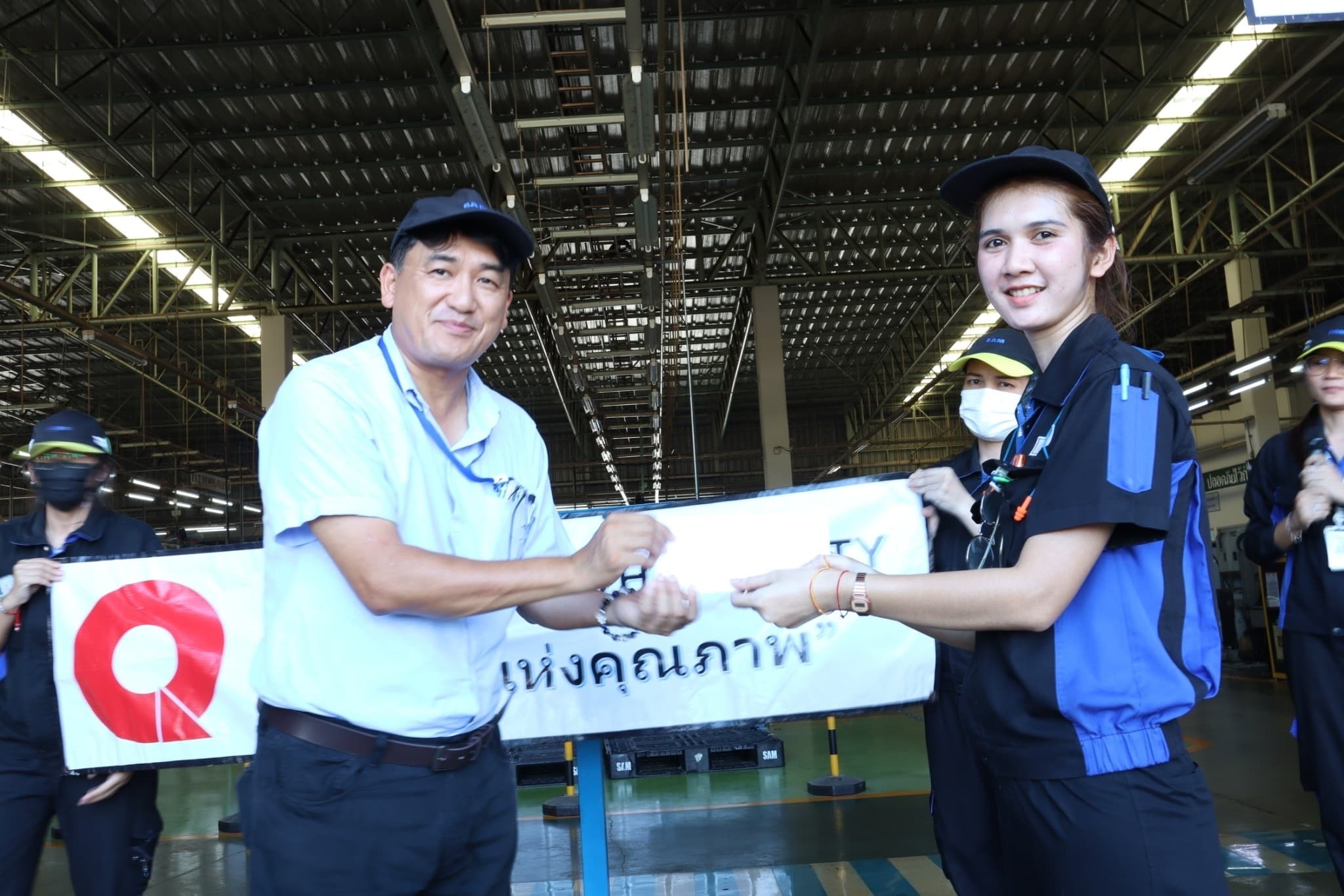 เดือนแห่งคุณภาพ เริ่มต้น — สโลแกน: สร้างการสื่อสารที่มีประสิทธิภาพเพื่อยับยั้งปัญหา — 5/6