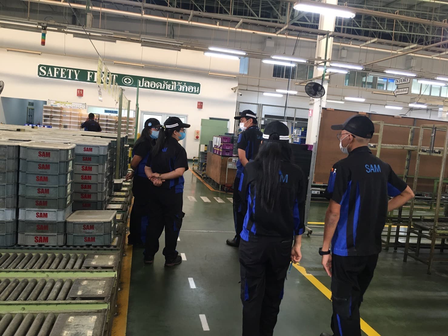 Safety Patrol — เดินตรวจสอบความปลอดภัยเดือนละ 3 ครั้ง — 1/3